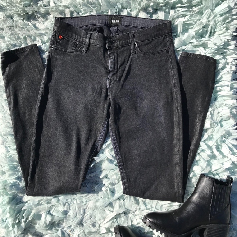 ⭐️HUDSON Black Skinny Jeans